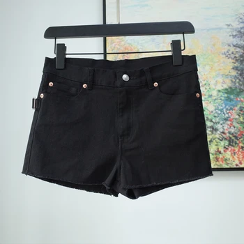 

Women Pants Retro High Waist Trend Shorts