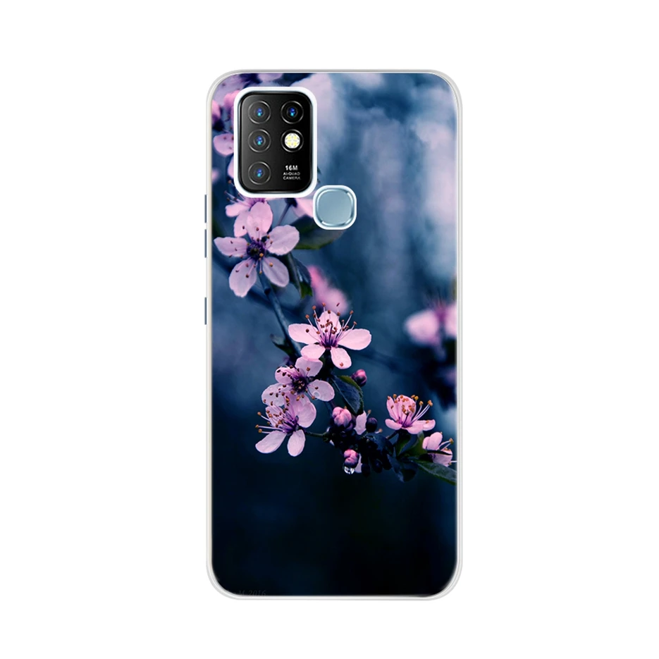 Soft Silicone Phone Back Cover for Infinix Hot 10 Series