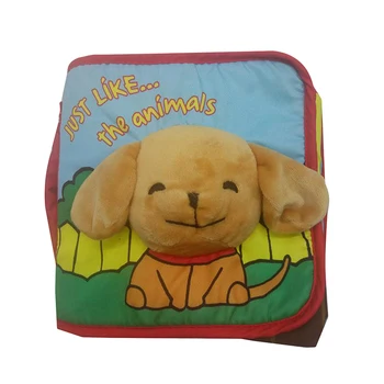 

Baby Early Learning Cloth Book Baby First Cloth Book Baby Can't Tear Early Education Puzzle Enlightenment Educational Cloth Book