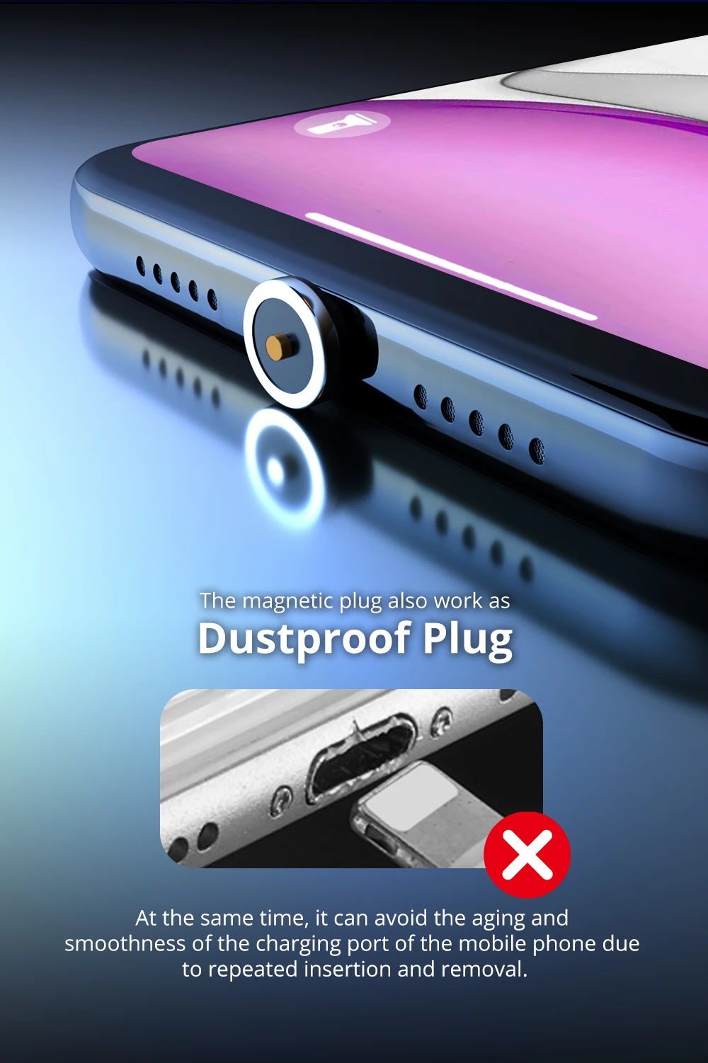 GUUGEI Магнитный кабель Micro usb type C адаптер зарядное устройство 90 градусов быстрая зарядка игровая зарядка провод для iPhone XS Max xiaomi note8