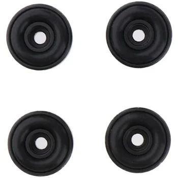 

4Pcs/Set Black Aluminum Speaker CD Player Turntable Radio Amplifier Feet Pad Mat Stand Cabinet Isolation Base