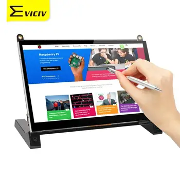

Eviciv 7 Inch Raspberry Pi 4 TouchScreen Rasberry 3 Portable Monitor RasPi 2 Zero Display 1024x600 60Hz Raspberri Touch Screen