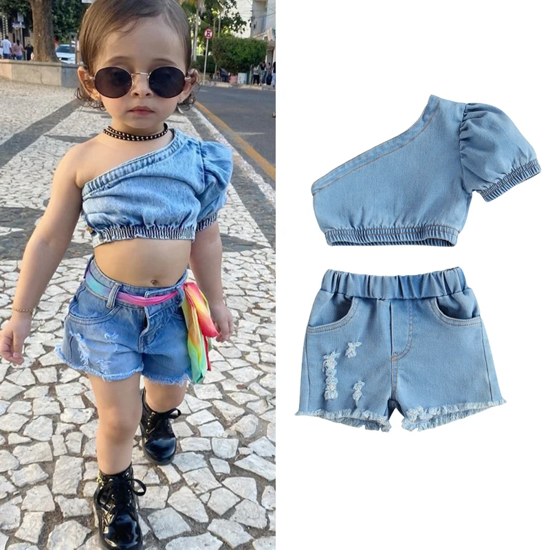 Dress Outfits Sets Clothing IENENS Baby Girls Cothes Children Kids Cotton Tops 