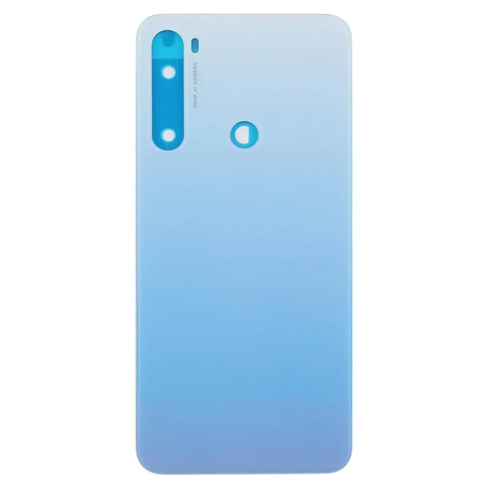 White Задняя крышка аккумулятора для Xiaomi Redmi Note 8 - Цвет: White