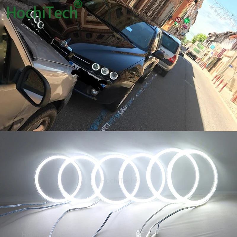 Для Alfa Romeo автомобиль Brera spider 2005-2011 Smd комплект светодиодов «глаза ангела» отличное Ультра яркое освещение DRL дневные ходовые огни