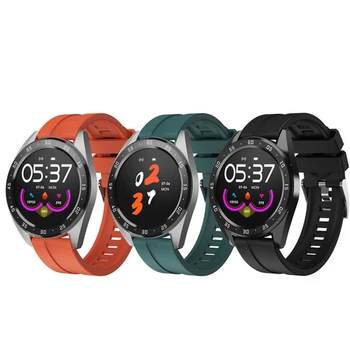 

Farbbildschirm Smartwatch zur Messung von Herzfrequenz, Blutdruck, Blutsauerstoff, Schlaf, wasserdichten Bluetooth-Schrittzähler