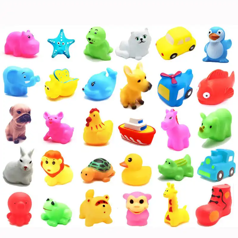 soft rubber animal toys