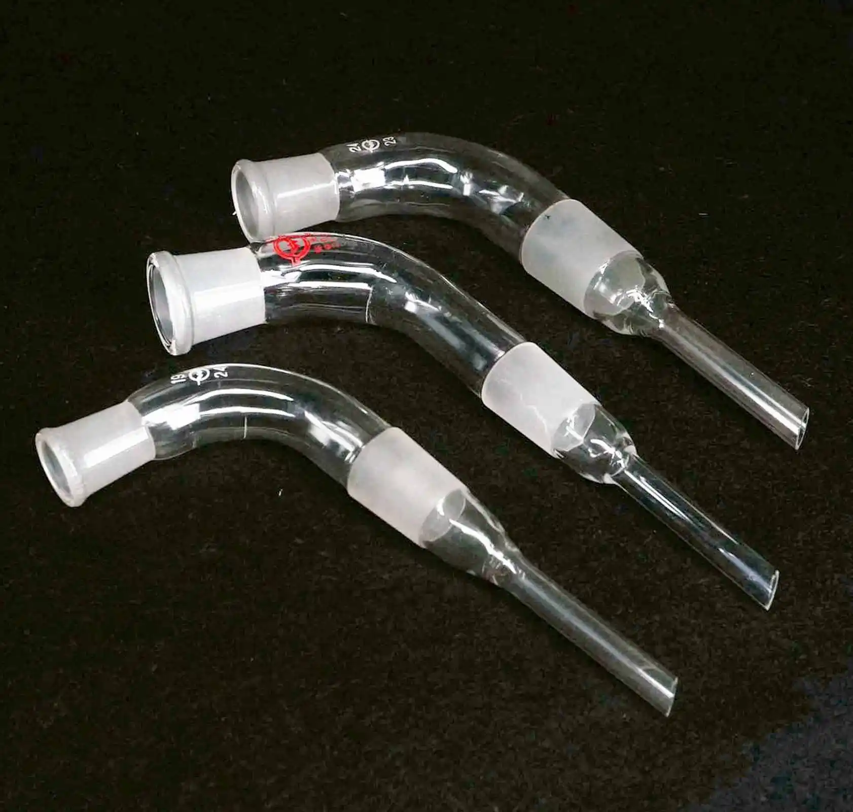 #10 #12 #14 #19 #24 #29 Female x Male Joint Lab Glass Bend Receiver Quickfit Adapter lab glass supplies lab glass adapter