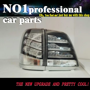 

car accessories for Toyota Land Cruiser LED taillight 2008-2015 Landcruiser FJ200 tail light DRL+Signal Rear lamp Back light