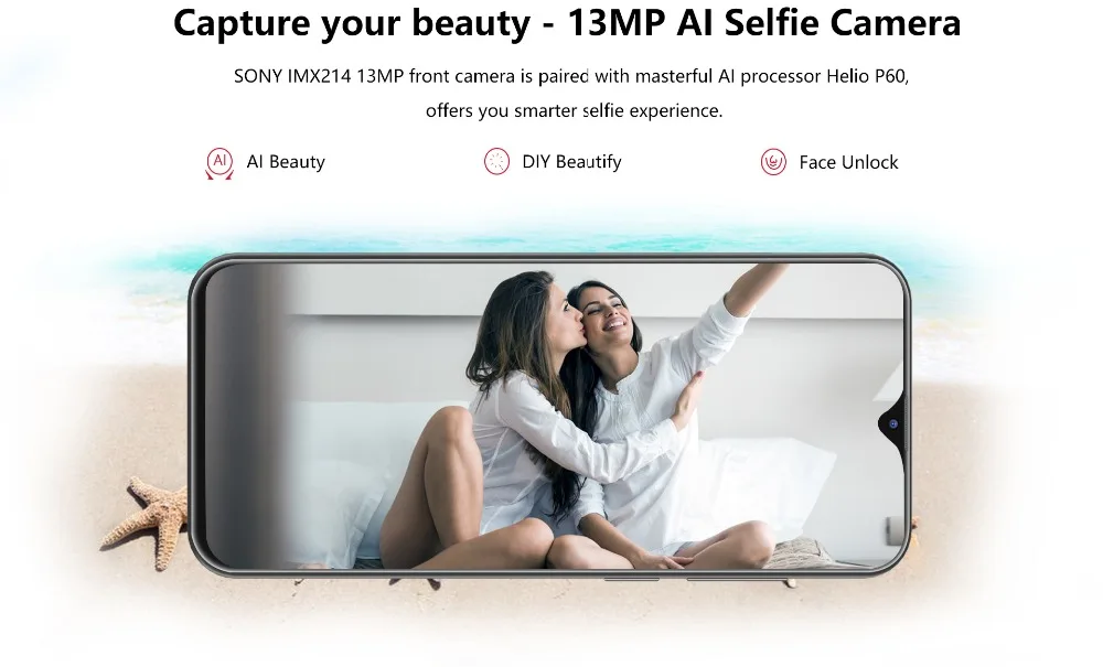 Cubot X20 Pro Android 9.0 4G 6GB+128GB FHD+ Waterdrop Screen AI Mode Triple Camera Face ID Cellura Helio P60 4000mAh Smartphone