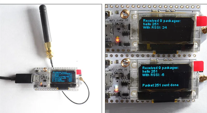 Обновление 433 МГц/868-915 МГц Bluetooth wifi ESP32 LoRa SX1278/SX1276 esp32 oled макетная плата 0,96 дюйма синий OLED для Arduino