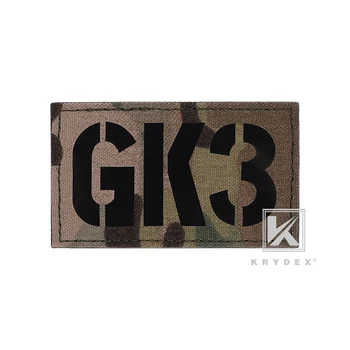 

Tactical GK1-10 Callsign Patch Seal Team Hook & Loop Morale Patch Accessory Military Fastener Paintball Airsoft Panel Display MC