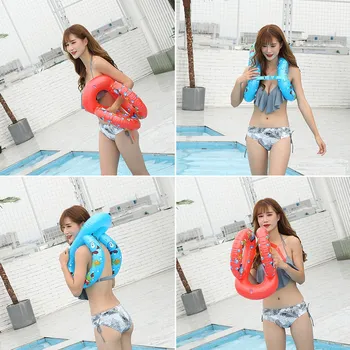 

Baby Swimming Accessories Neck Ring Tube Safety Infant Float for Bathing Inflatable Flamingo Inflatable Pool Water