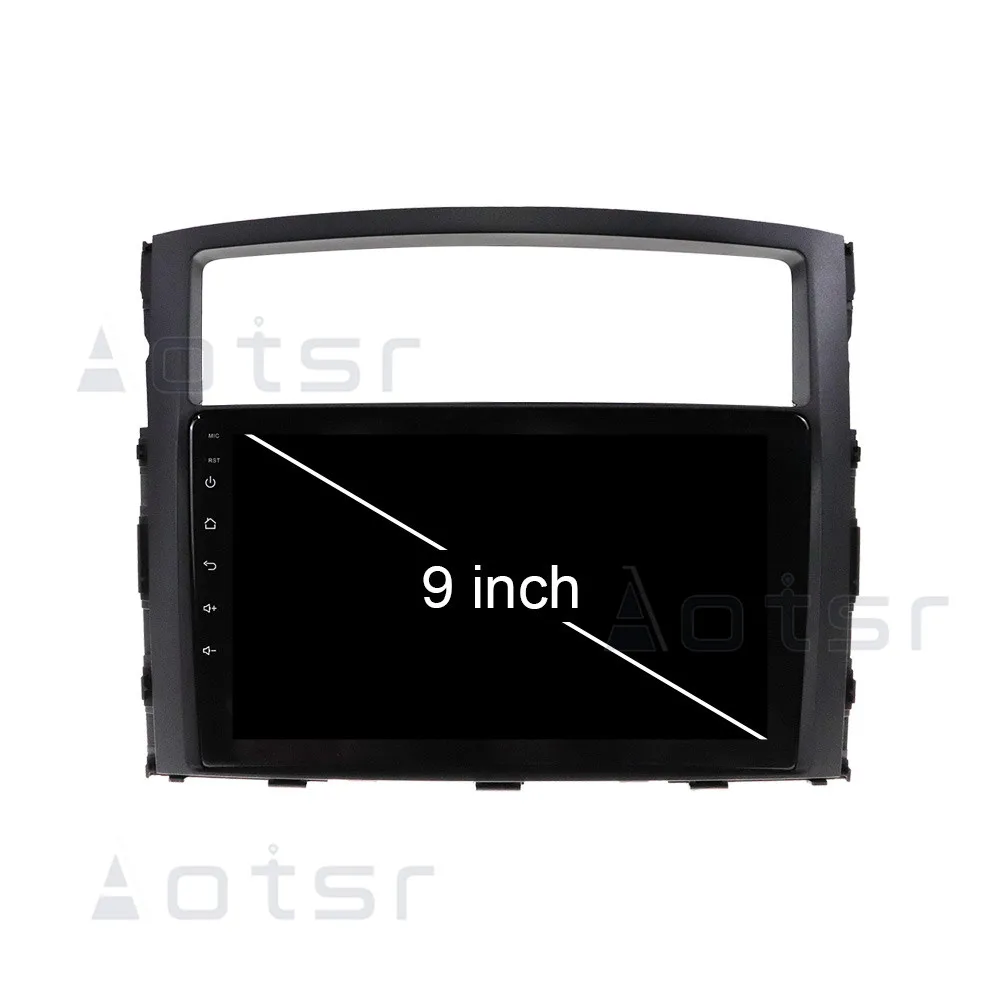 DSP Android 10 Carplay автомобильный gps-навигация, dvd-плеер для Mitsubishi Pajero 4 2006+ Авто Стерео Радио мультимедийный плеер головное устройство