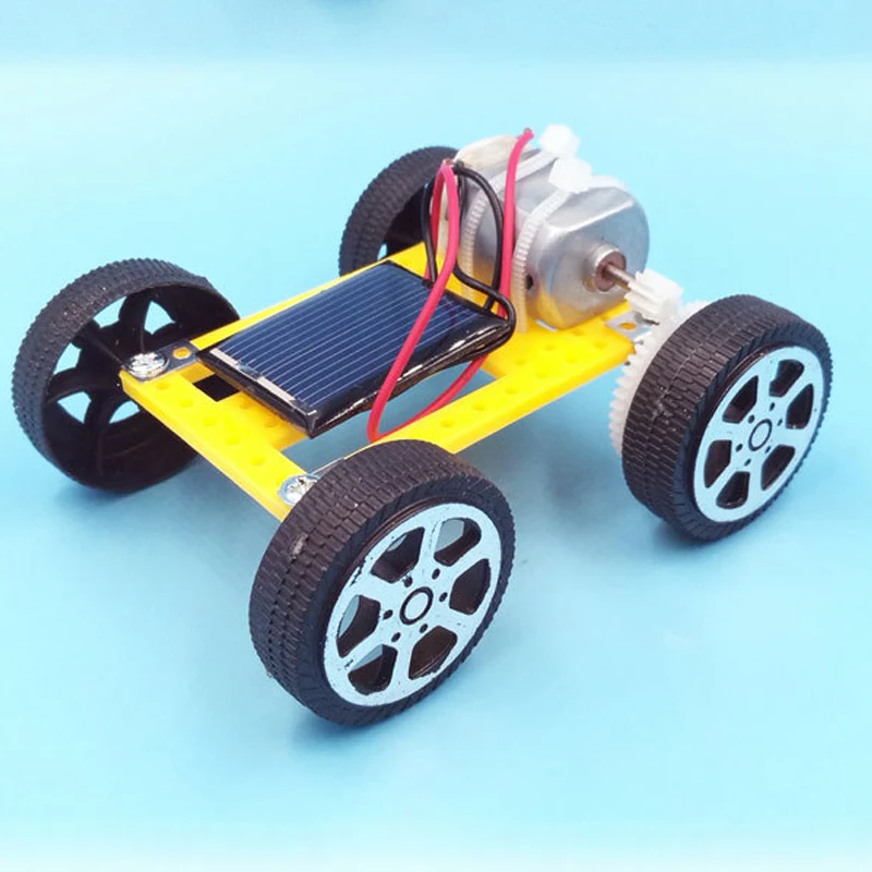 Toy Car-Toys Robot-Kit-Set Science-Experiment Energy Solar-Powered Mini DIY for Children