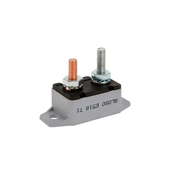 

Iztoss 12V/24V Automatic Reset Heavy Duty Type-I Stud Mount Circuit Breaker with Cover Stud Bolt Type