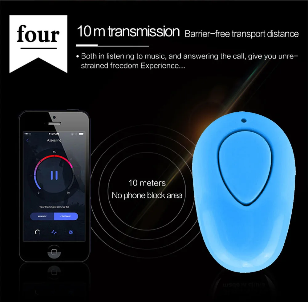 Mosunx мини беспроводной Bluetooth HD стерео Громкая связь улучшенное шумоподавление с