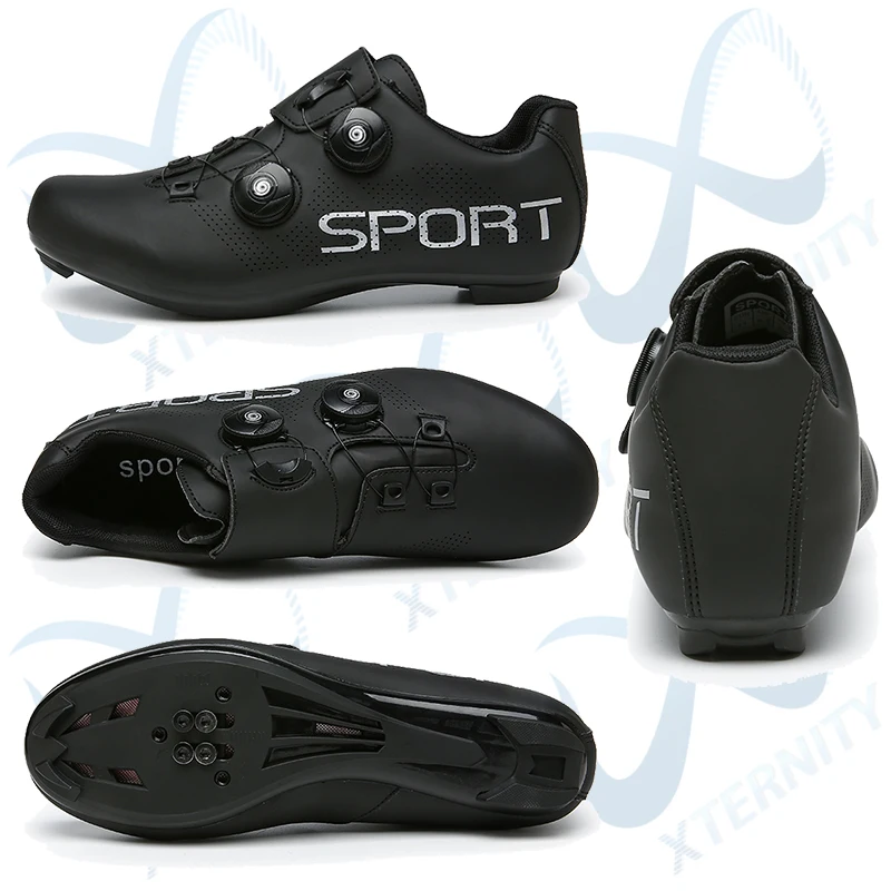 Professional Ultralight Cycling Shoes MTB Outdoor Breathable Self-Locking Bicycle Sneakers Men Racing Road Bike SPD Cleat Shoes