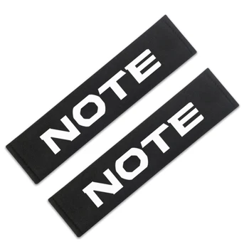 

2pcs/set Car Styling Seat Belt Shoulder Strap Pad For Nissan NOTE E11 E12 ALMERA patrol leaf Seats Cover Car Accessories