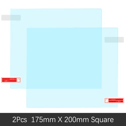 Enhanced Anti - Fog Rainproof Rearview Mirror Film - Full Cover Car Accessory (Square 175mm x 200mm)