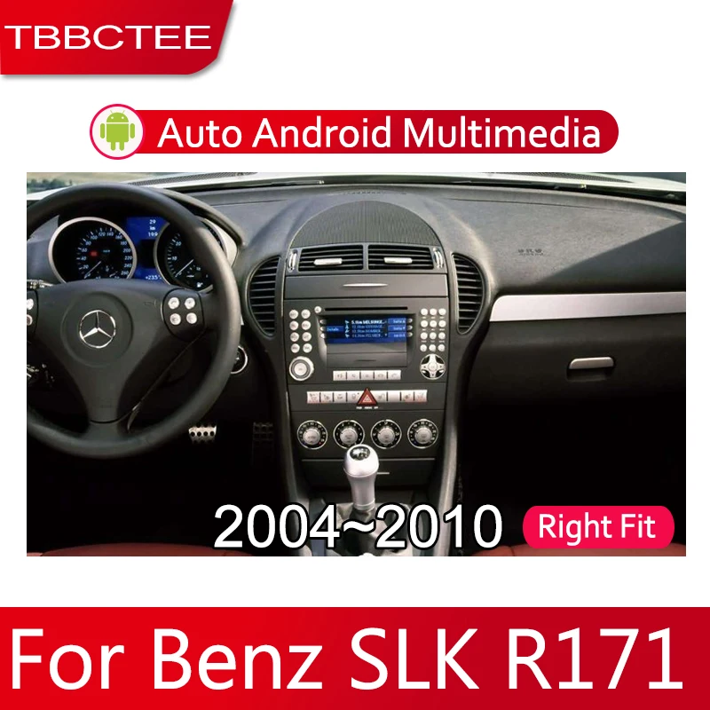 Автомобильный Android система 1080P ips ЖК-экран для Mercedes Benz SLK Class R171 2004~ 2010 автомобильный Радио плеер gps Навигация BT WiFi AUX