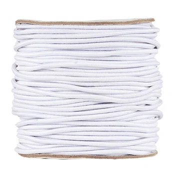 

Round Elastic Rope Strength Cord Thread DIY Handmade Clothes Bags Band Sewing 100m TSH Shop