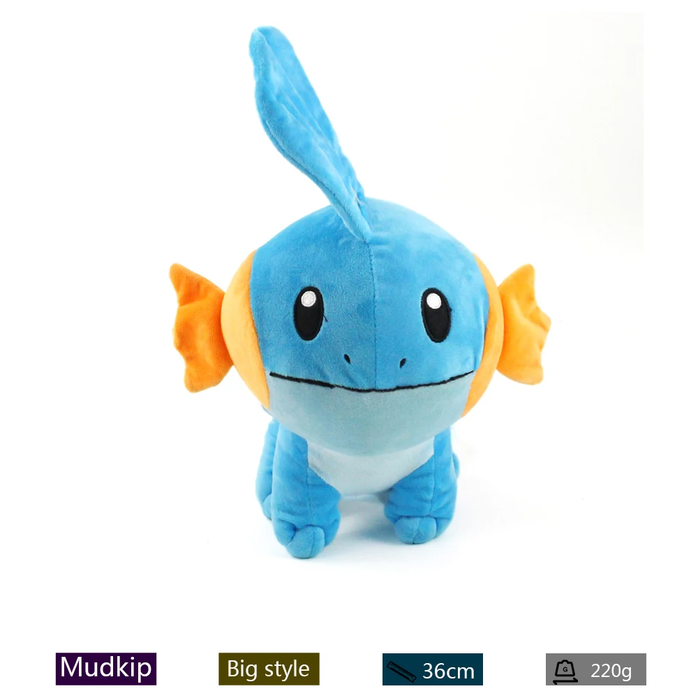 23-43 см Большой размер Fennekin lapras bulbasaur butterfree venusaur froakie squirtle fomantis torchic Плюшевые игрушки Мягкая кукла подарки - Цвет: I-opp bag