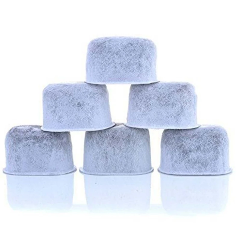 6Pcs0 кофе машина фильтр с активированным углем нетканый бамбуковый уголь ядро воды
