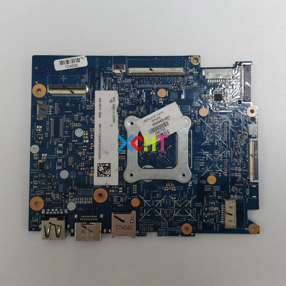  900042-001 w N3060 CPU 4GB System Memory 16GeMMC for HP Chromebook 11-V Series G5 PC Motherboard Te