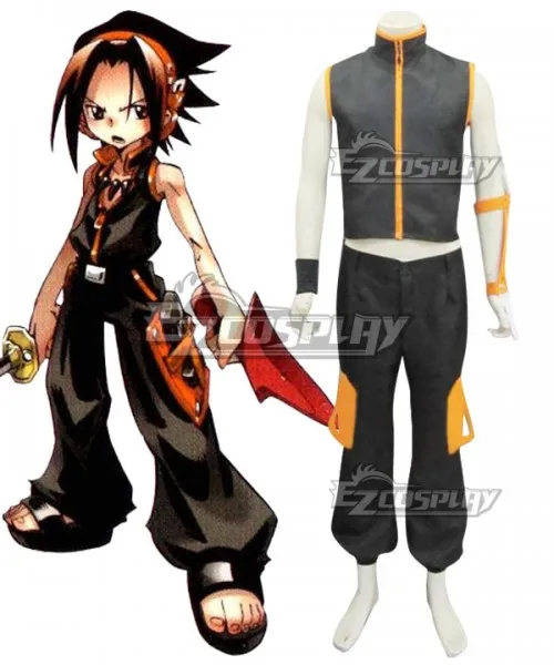 

Костюм для взрослых Shaman King Yoh Asakura, костюм на Хэллоуин, карнавальный костюм, комплект одежды для вечерние, фестиваль, косплей костюм E001