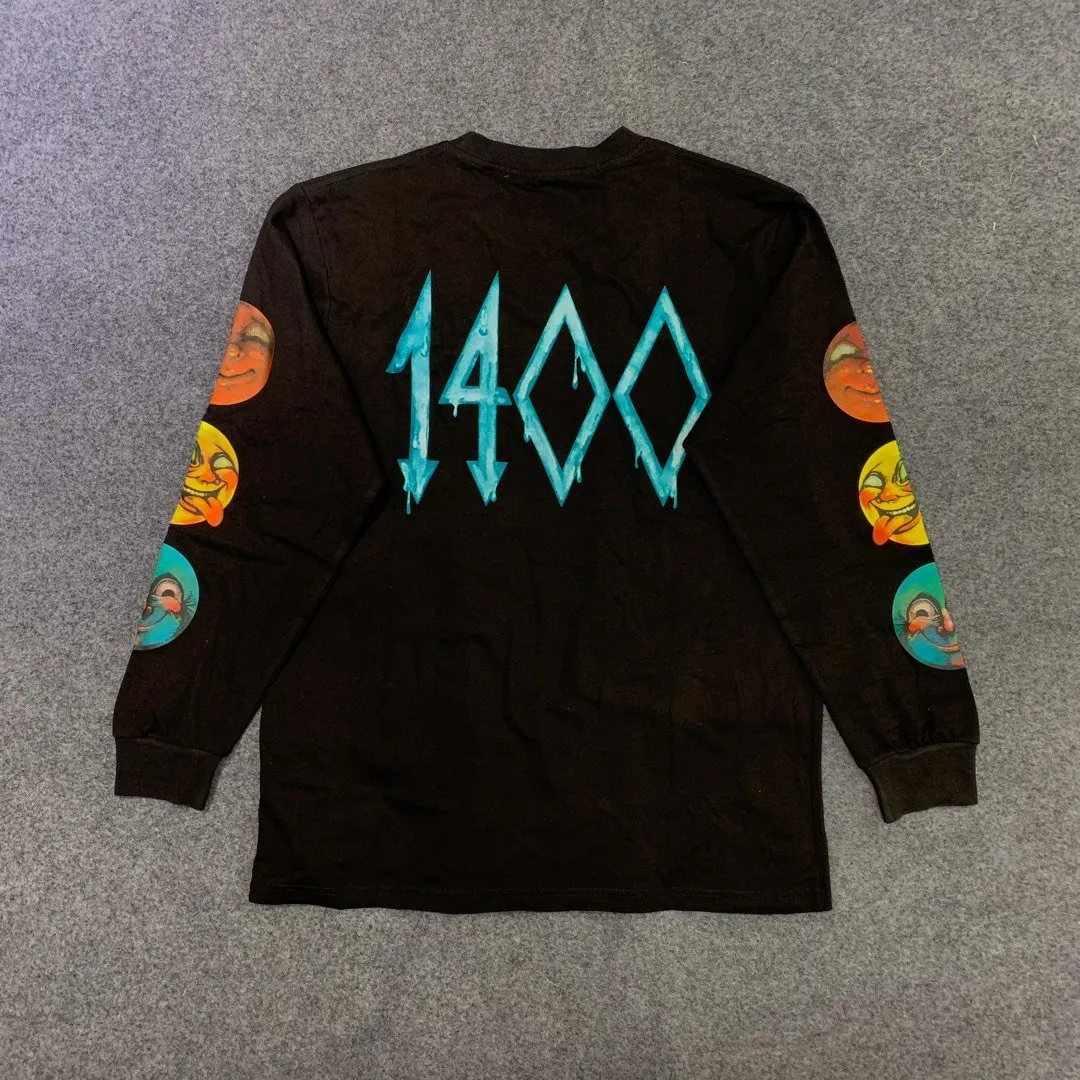 Trippie Redd футболка с длинными рукавами хлопок 1400 life's A Trip Limited Merch уличная одежда в стиле хип-хоп kanye west tripple redd футболки