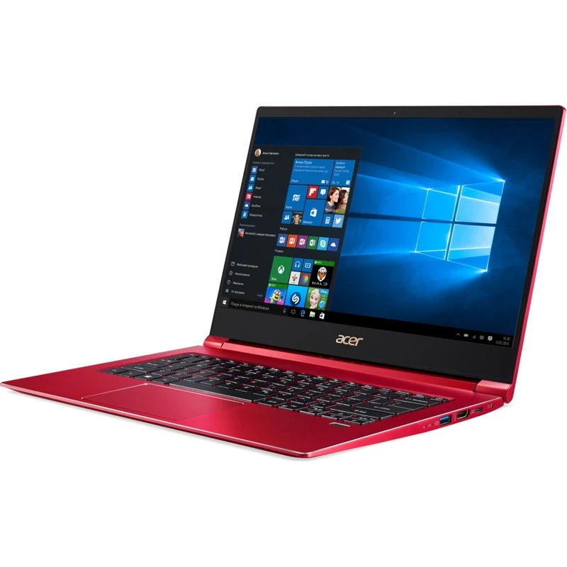 Ноутбук Acer Swift3 SF314 55G 772L Intel Core i7 8565U/8GB/512GB SSD/14.0&quot FHD IPS/No ODD/NVIDIA GeForce MX150 2GB/Cam/WiFi+BT| |