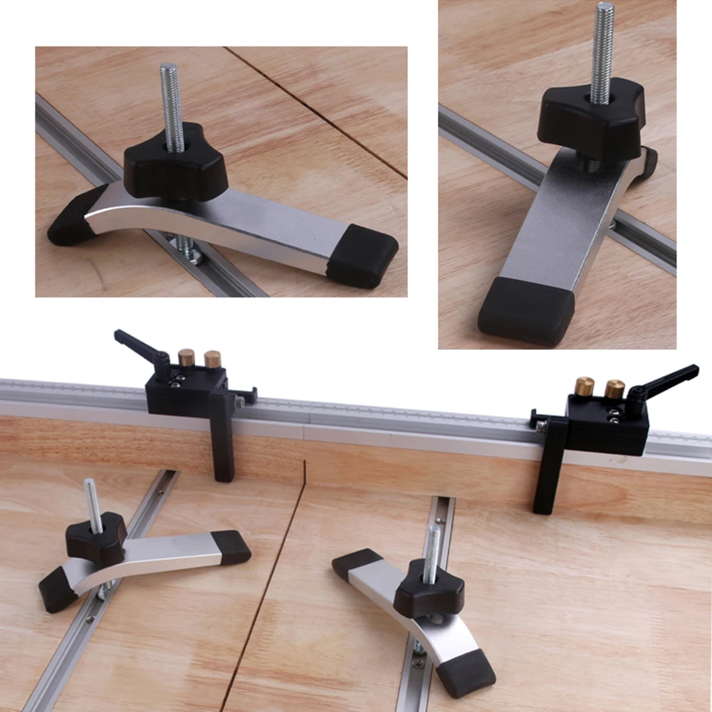 Т образная Торцевая штанга образный слот слайдер для деревообработки практичный