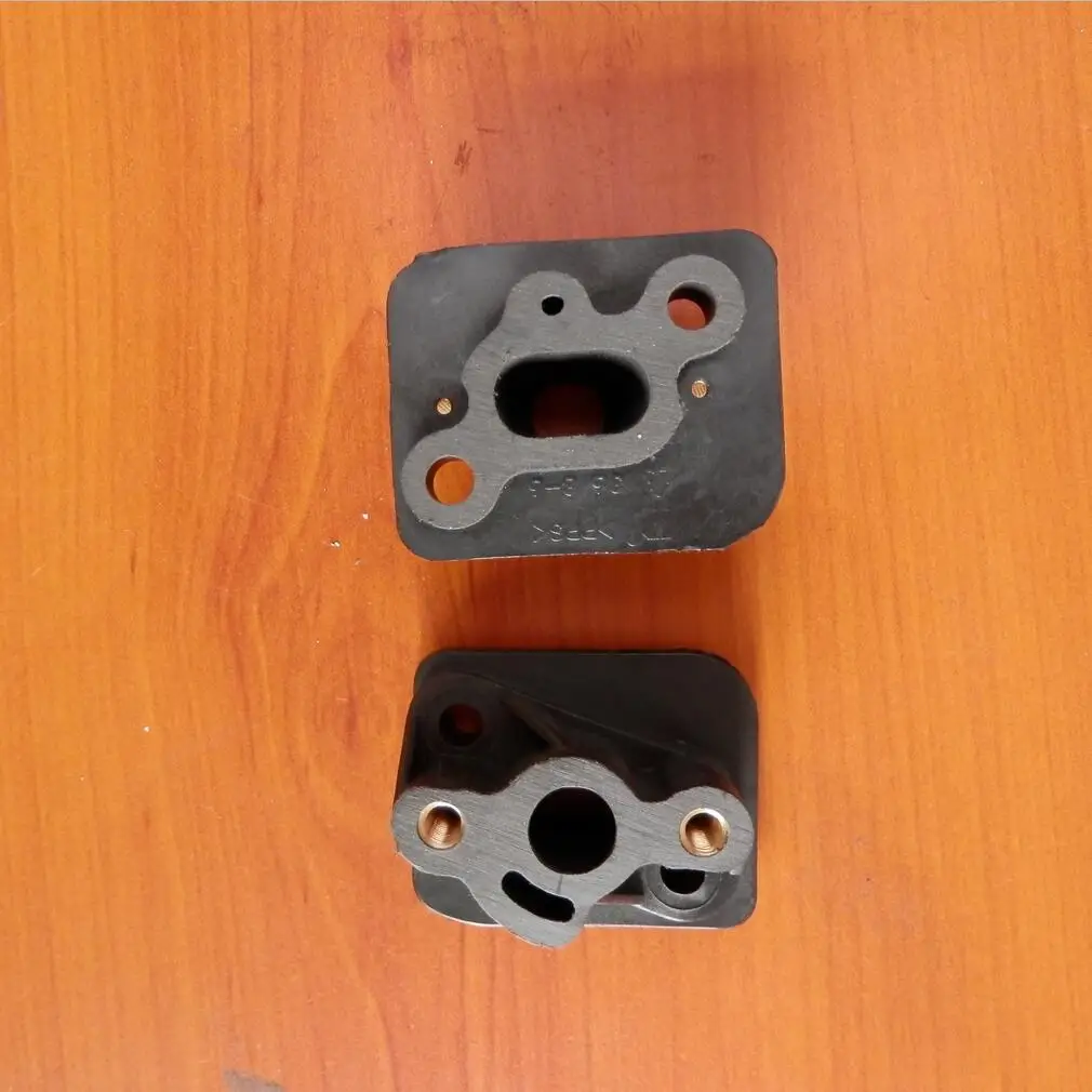 TL23 CARBURETOR INSULATOR  PLASTIC FOR MITSUBISHI TL20 & MORE 23CC 2 STROKE RUBBER BOOT HOLDER CARB ADPTER AIR INTAKE MANIFOLD