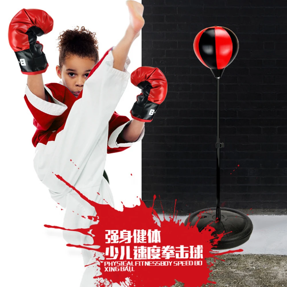 speed boxing ball Children's entertainment indoor and outdoor , inflatable vent ball sports boxing sleeve pressure relief toys