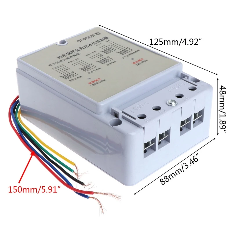 

DF-96A/B Automatic Water Level Controller Pump Cistern Auto Liquid Switch 220V