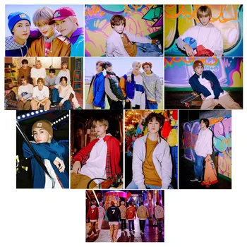 

18Pcs/Set Kpop NCT 127 Dream éjà Vu Vu New Album Mark RENJUN Jeno Lomo Photo Card Crtstak Sticker Sticky Photocard Poster