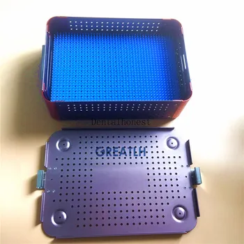 

Aluminium alloy sterilization tray case Beauty opthalmic surgical instrument