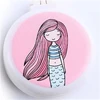 Unicorn Folding Comb Pattern Air Bag Massage Comb  With Mirror  Pony Unicorn  Makeup Tool Portable Mini Folding Comb 6