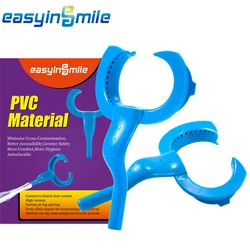 2pcs EASYINSMILE Dental Mouth Opener Cheek Lip Retractor Oral HVE Suction Autoclavable Material for Dentistry Chair Suction