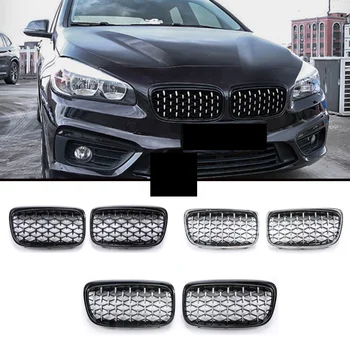 

Diamond Star Style Front Kidney Grille Bumper For BMW 2 Series F45 F46 216i 218i 220i 225i 2015-2017