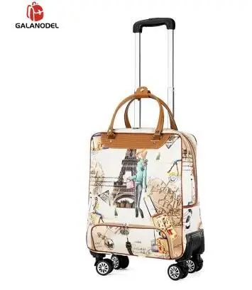Travel Wheeled Bag Брендовый 22 дюймовый Дорожный Чехол для багажа, чехол для ноутбука, сумки на колесиках, женская сумка на колесиках, деловой костюм, чехол для путешествий, сумка на колесиках - Цвет: Travel Wheeled Bag