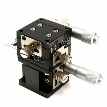 

XYZ Axis 40*40 Trimming Station Manual Displacement Platform Linear Sliding Table 40*40mm LD40-LM XYZ40-LM