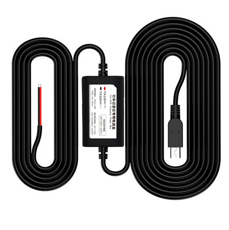 DC 12V to 5V 3A 15W автомобильный преобразователь питания Micro Mini USB понижающий адаптер