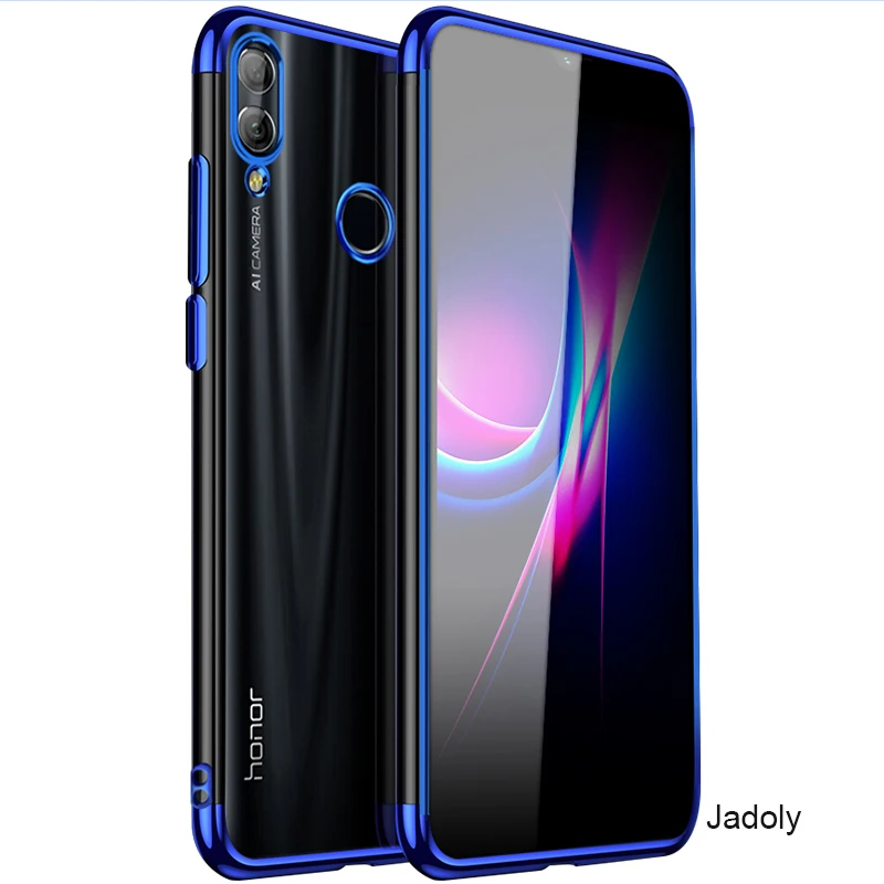 Electroplated Case For Huawei Honor 10 Lite p smart Y9 2019 Case Silicone Shockproof For Huawei Honor 10 Lite Y9 2019 Case