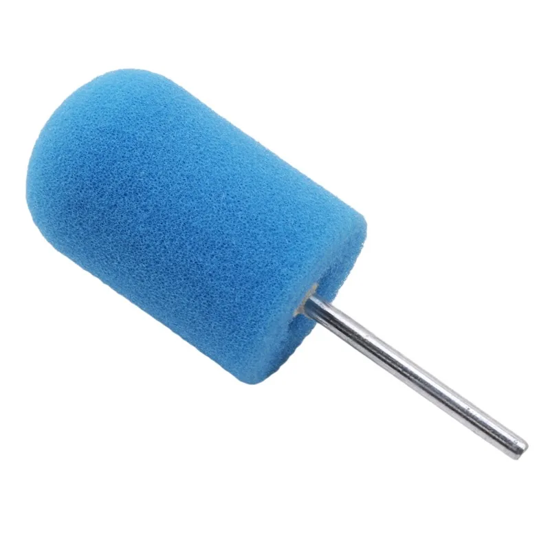 Auto Wheel Polishing Sponge Used for Electric Drill 3inch/ 4inch Burnishing Ball Polishing Cone Car Hub Buffing Sponge