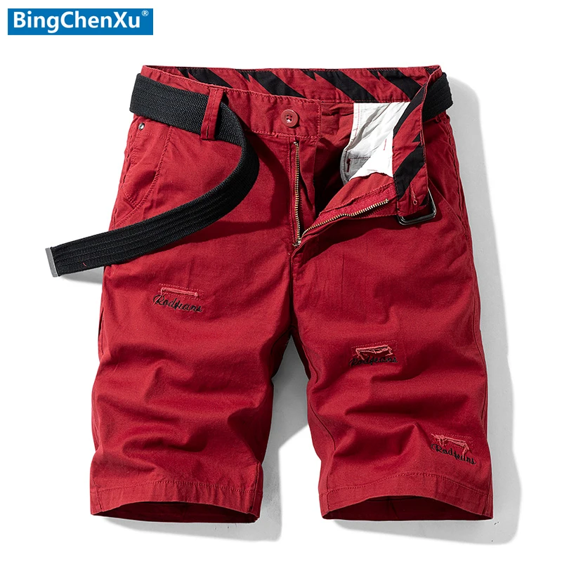 calf length cargo shorts