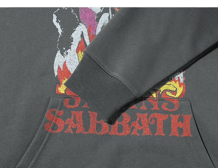 Aelfric Eden Goat Satan флисовые толстовки с капюшоном Мужские Harajuku Повседневный хлопковый пуловер в стиле панк Рок модная уличная одежда толстовки