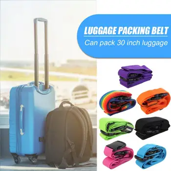 

Luggage Strap Cross Belt Heavy Duty Packing Baggage Adjustable Buckle Belt for Suitcase Outdoor Travel Supplies