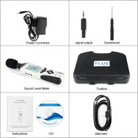 FLUS Sound Level Meters Datalogger Digital Professional Sound Level Meter Sonometros Noise Audio Level 30-130dB Decibels Meter 2